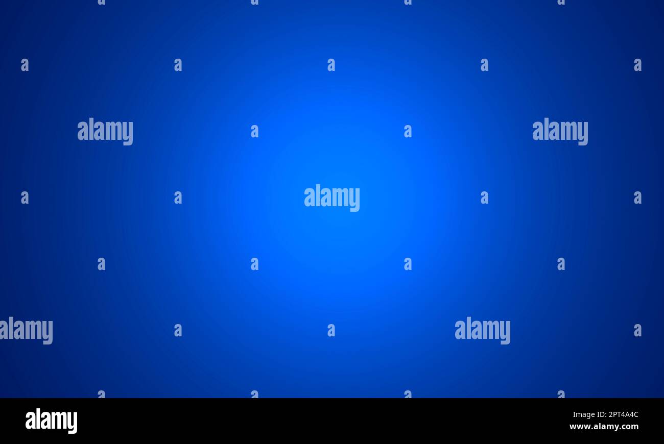 blue gradient background blue halo gradient effect wallpaper Stock Photo