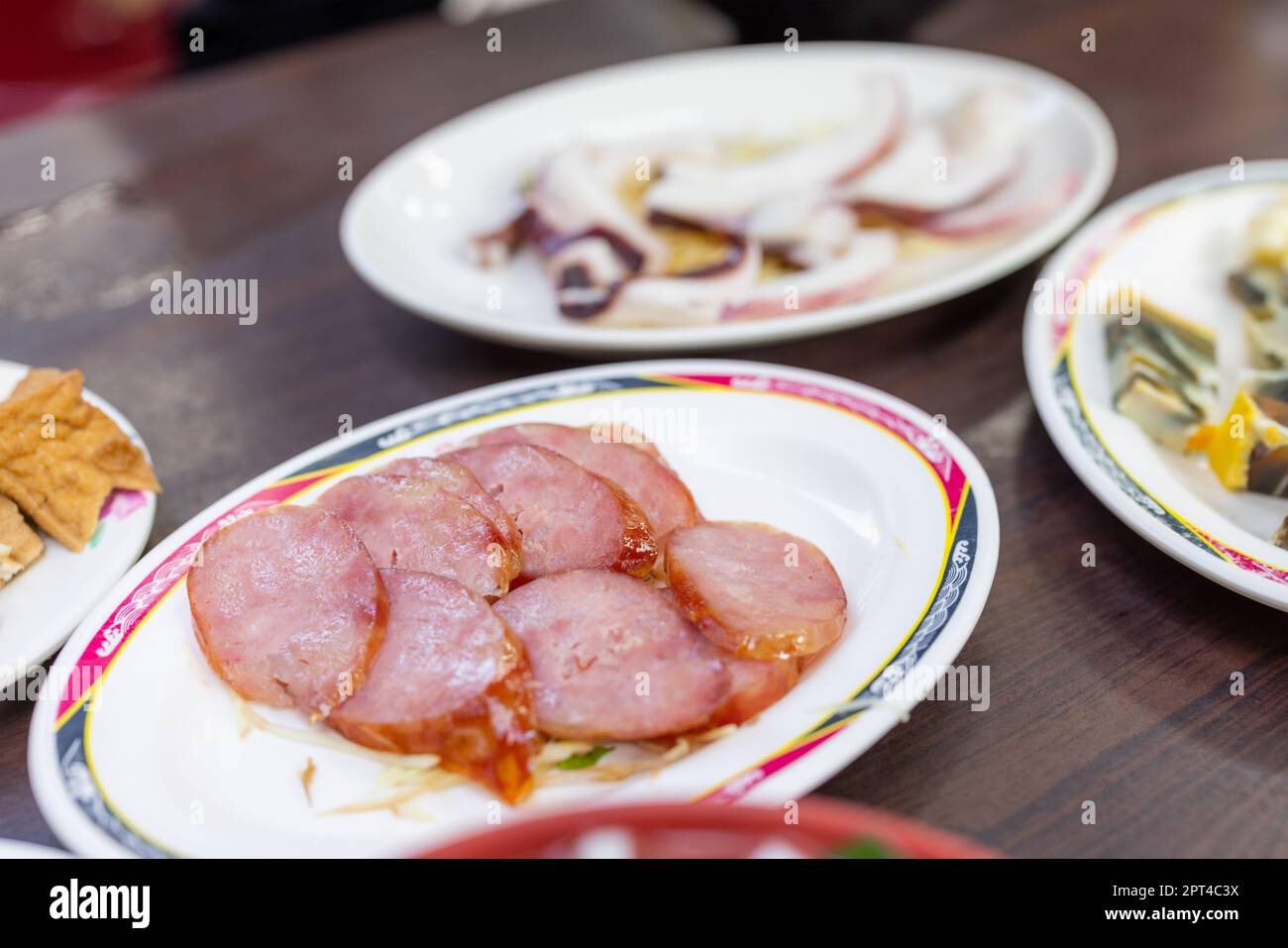 Dishes of Taiwanese street food Stock Photo - Alamy