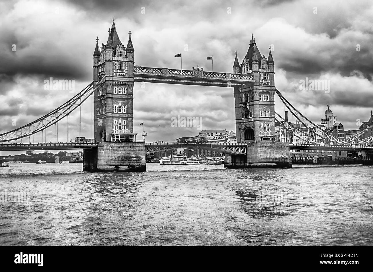 Tower Bridge, iconic landmark in London, UK Stock Photo - Alamy