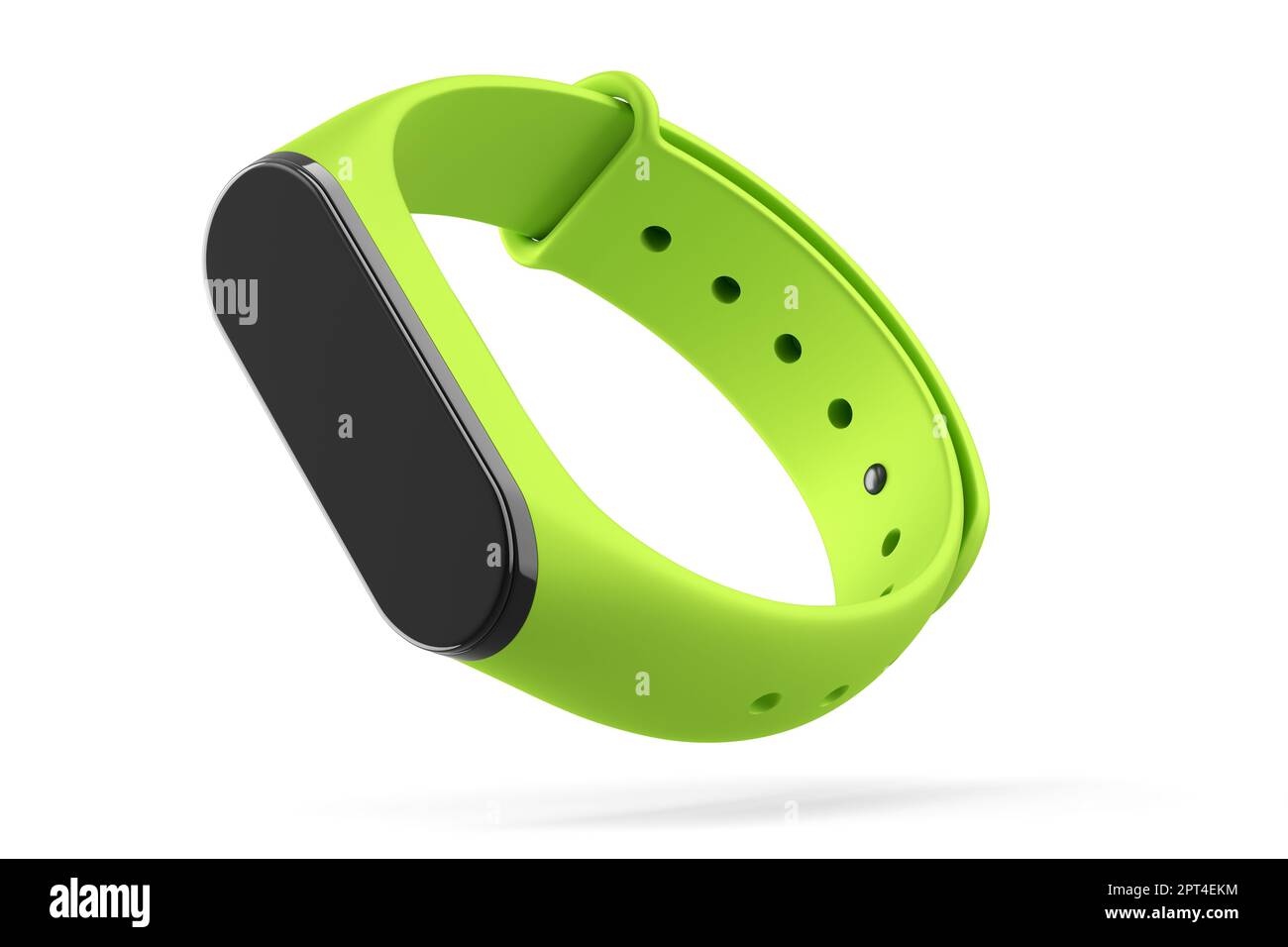Green smartwatch not apple not mac hi res stock photography and