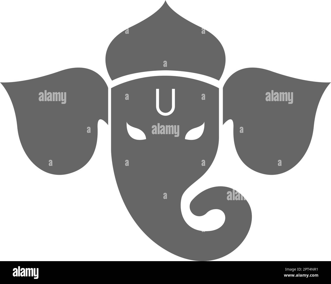 Elephant icon logo design Stock Vector
