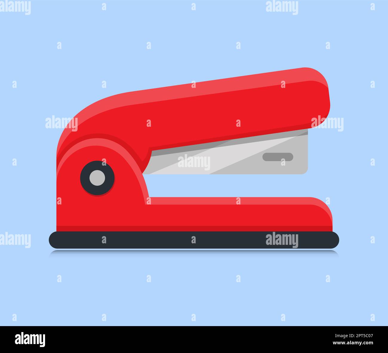 office stapler flat design illustration Stock Vector Image & Art Alamy