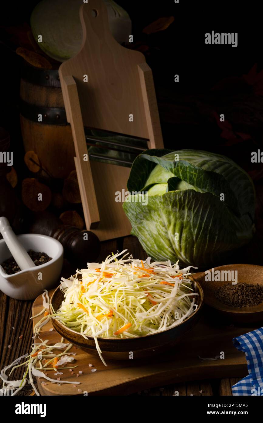 Delicious sauerkraut Polish style Stock Photo Alamy