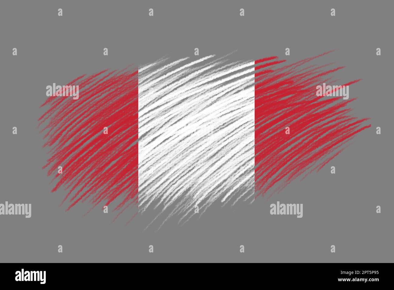 3D Flag of Peru on vintage style brush background Stock Photo - Alamy