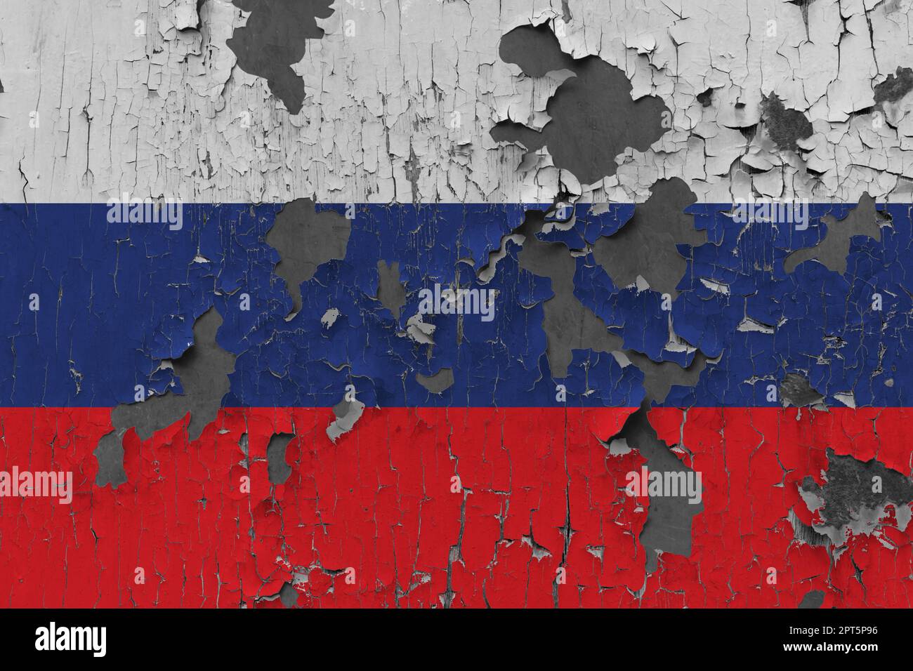3D Flag of Russia on an old stone wall background Stock Photo - Alamy