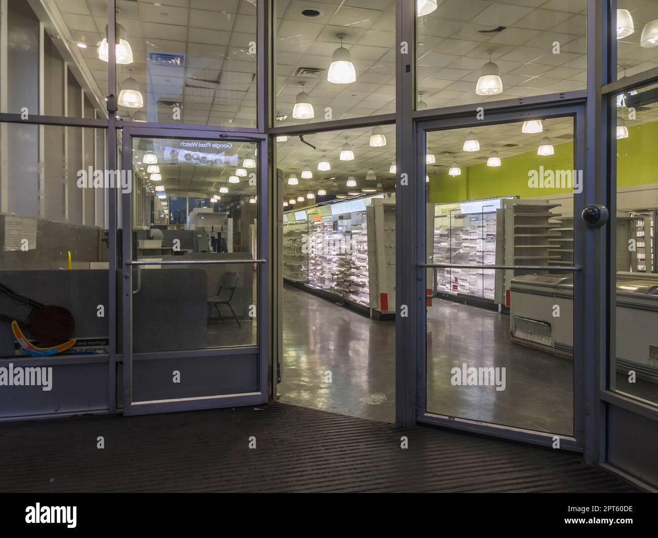 Closed Walgreens/Duane Reade drug store in Midtown Manhattan in New