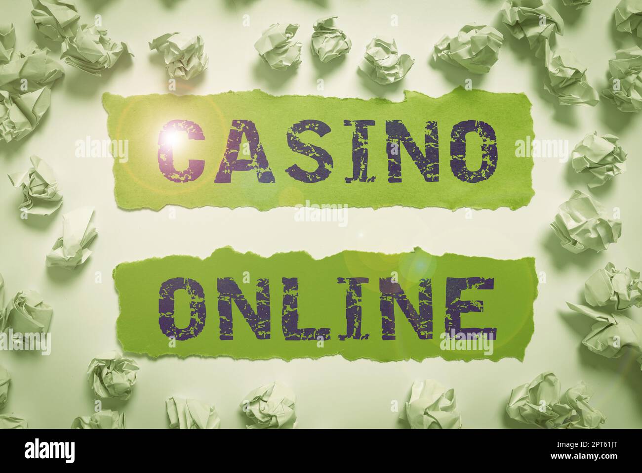 Text caption presenting Casino Online, Internet Concept Computer Poker Game Gamble Royal Bet Lotto High Stakes Stock Photo