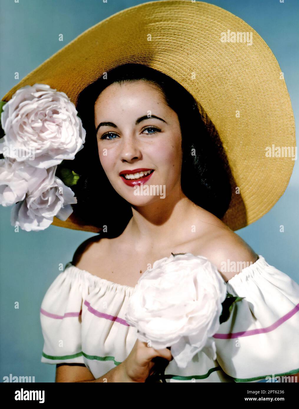 MGM Original Elizabeth Taylor Roses Hat MGM Original Elizabeth Taylor Roses Hat main image 4