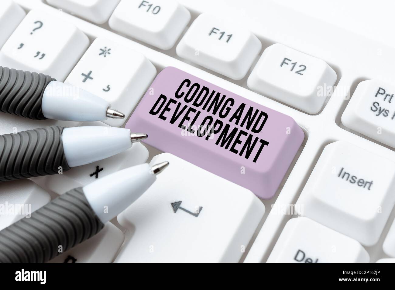 Text caption presenting Coding And Development, Internet Concept Programming Building simple assembly Programs Stock Photo