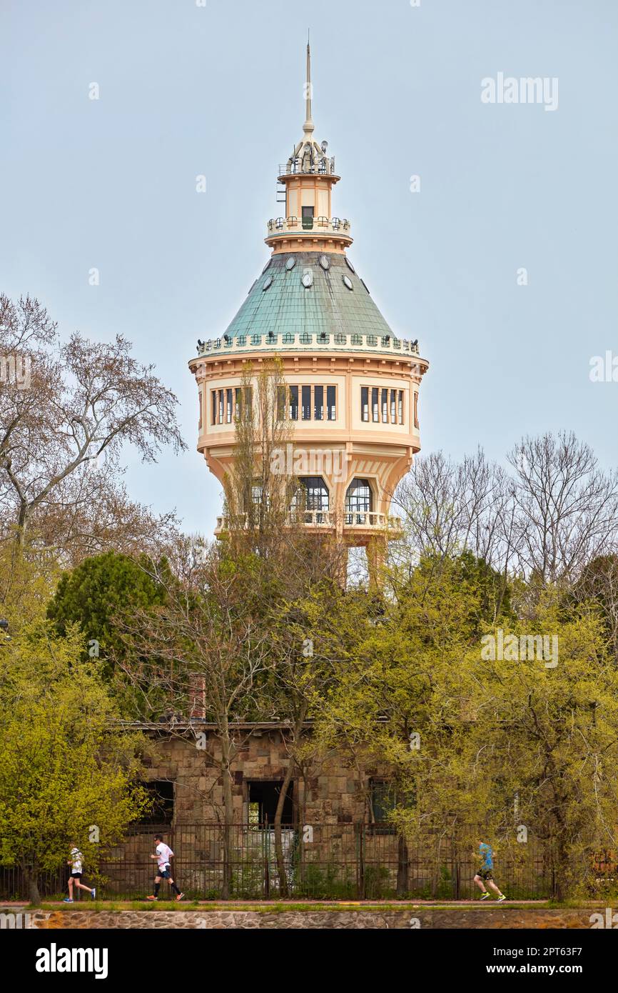 Water Tower, Margaret Island, Budapest, Hungary Stock Photo Alamy
