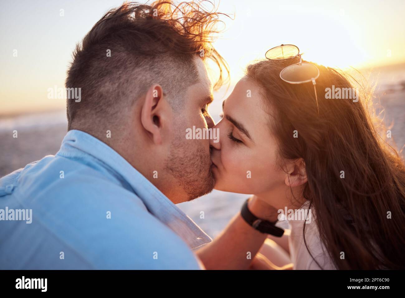 No better feeling than falling in love. a happy young couple sharing a  romantic moment outdoors Stock Photo - Alamy