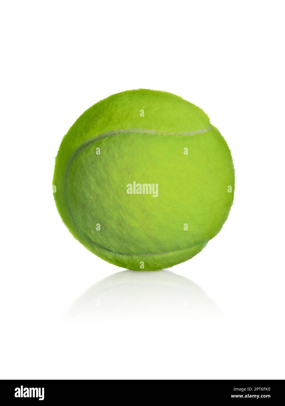 Tennis ball. isolated on a white background Stock Photo - Alamy