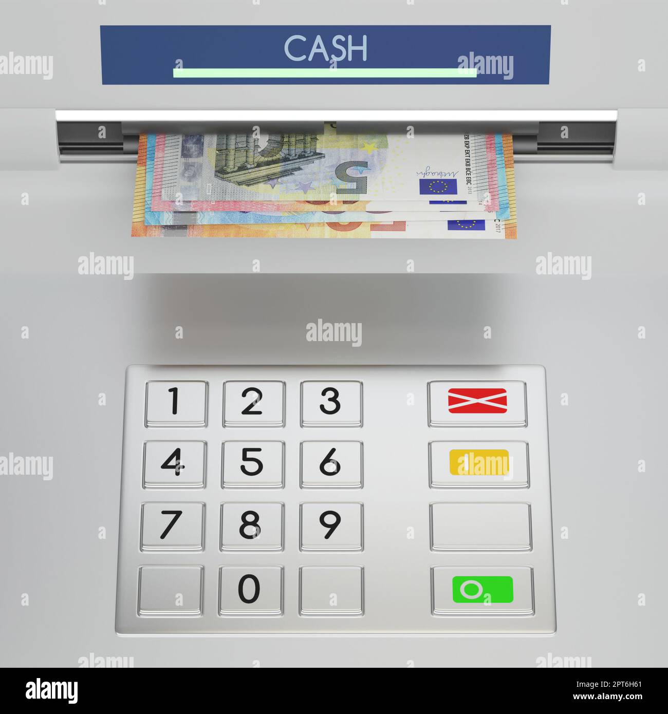 Giving money bank teller hi-res stock photography and images - Alamy