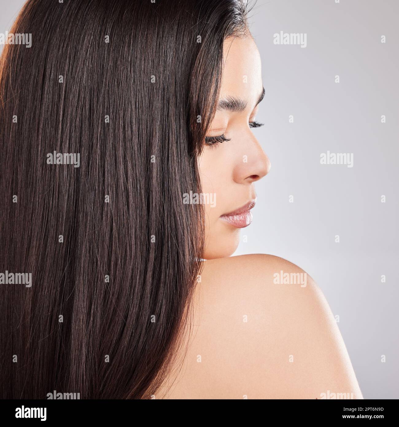 Good Hair Speaks Louder Than Words Studio Shot Of A Woman With 