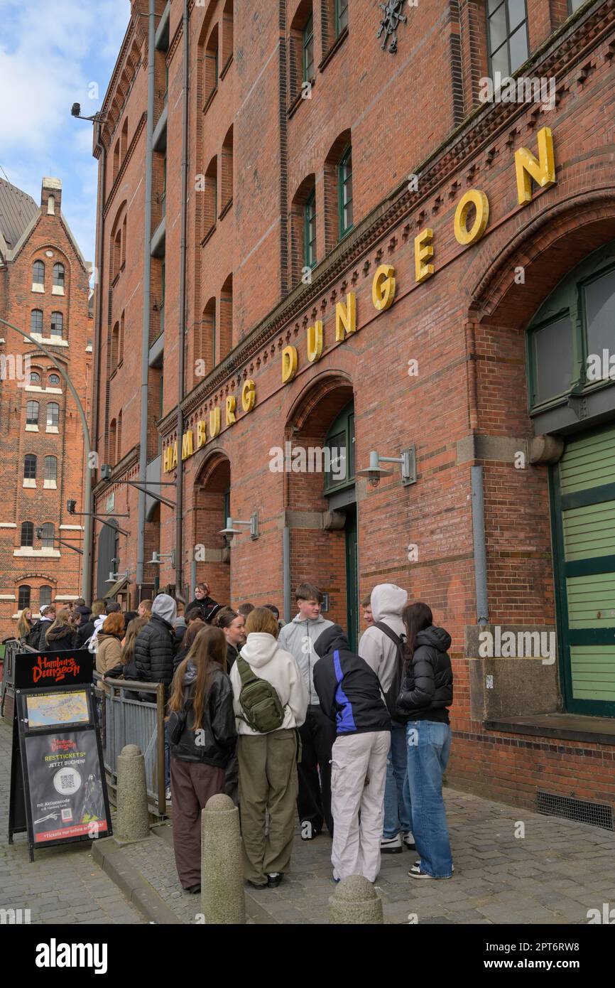 Hamburg Dungeon, Kehrwieder, Speicherstadt, Hamburg, Germany Stock Photo -  Alamy