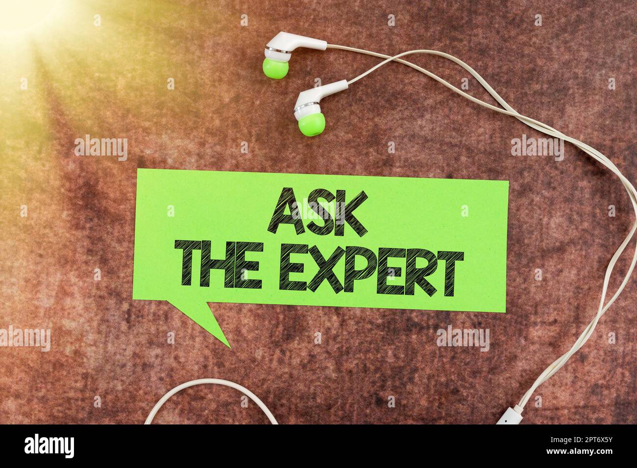 Hand writing sign Ask The Expert, Business showcase Looking for ...