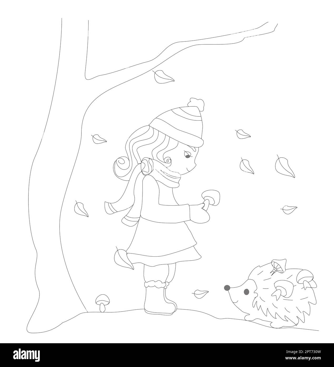 Premium Vector  Dishware theme coloring book page for kids