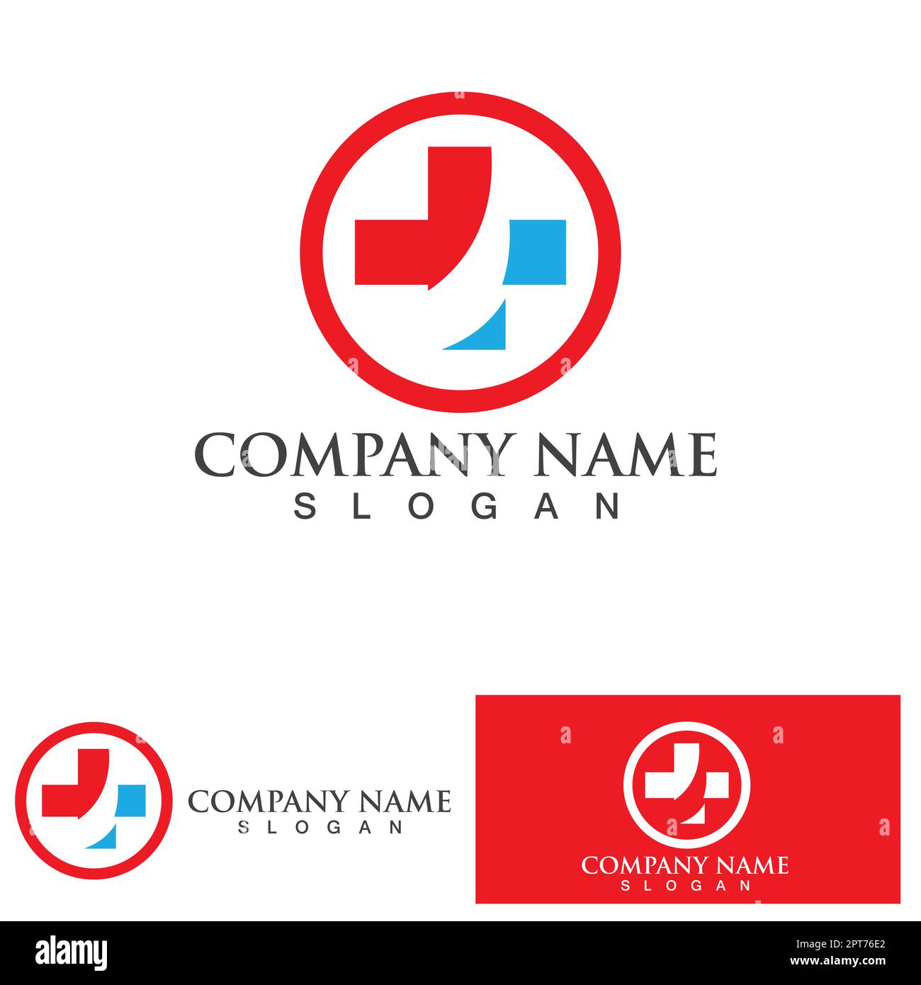 Cross Medical Logo template vector illustration Stock Vector Image ...