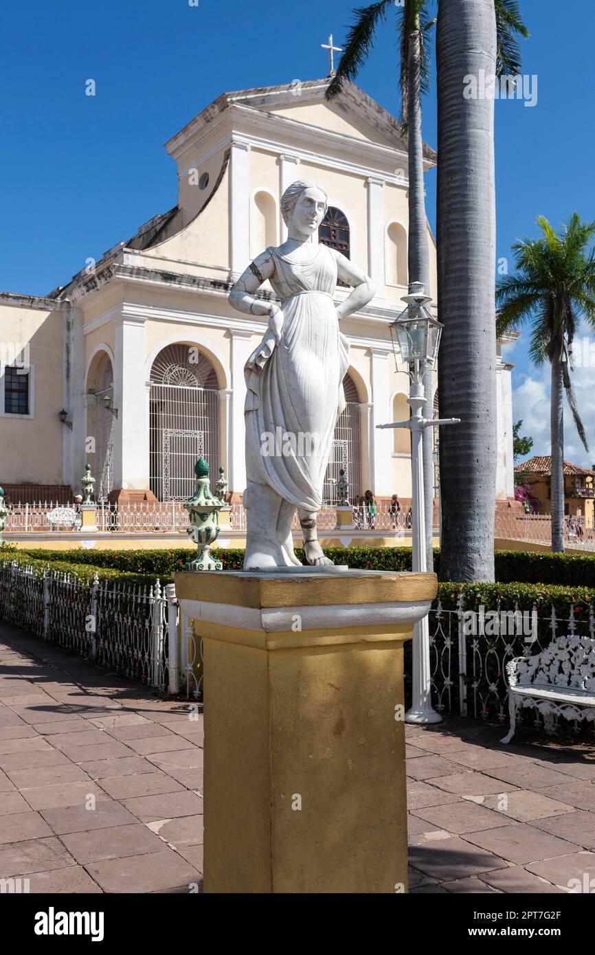 Plaza Mayor, Statue of the Greek Muse Terpsicore, Church of the Holy