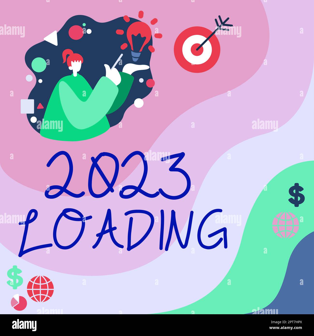 Writing displaying text 2023 Loading, Business concept Advertising the ...