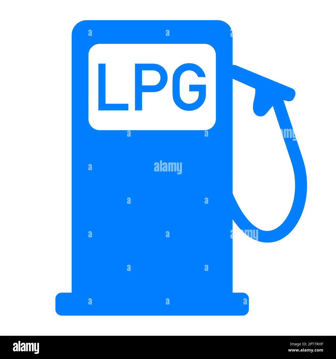 LPG and gas station Stock Photo - Alamy