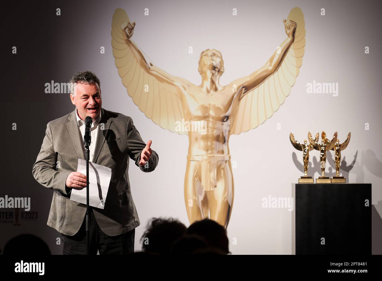 Hamburg, Germany. 27th Apr, 2023. Gerd Nefzer, German special effects