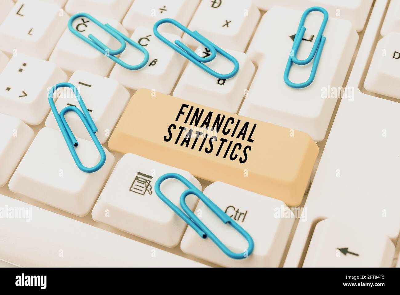 Writing displaying text Financial Statistics, Conceptual photo ...