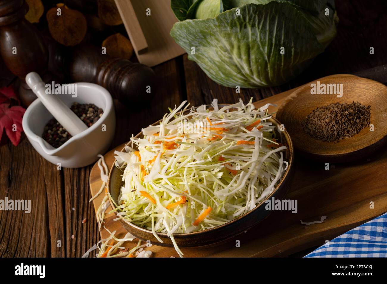 Delicious sauerkraut Polish style Stock Photo Alamy