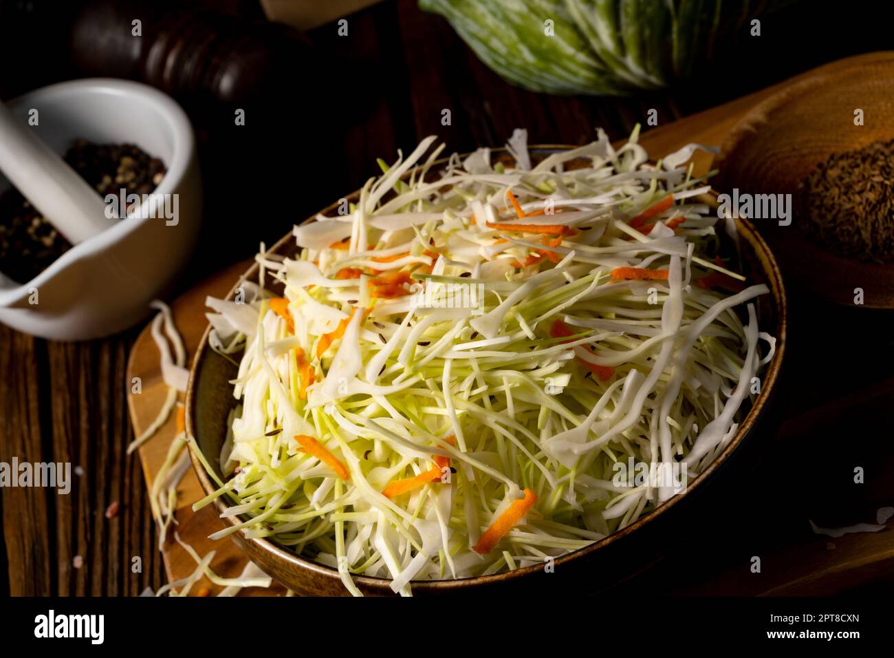 Delicious sauerkraut Polish style Stock Photo Alamy