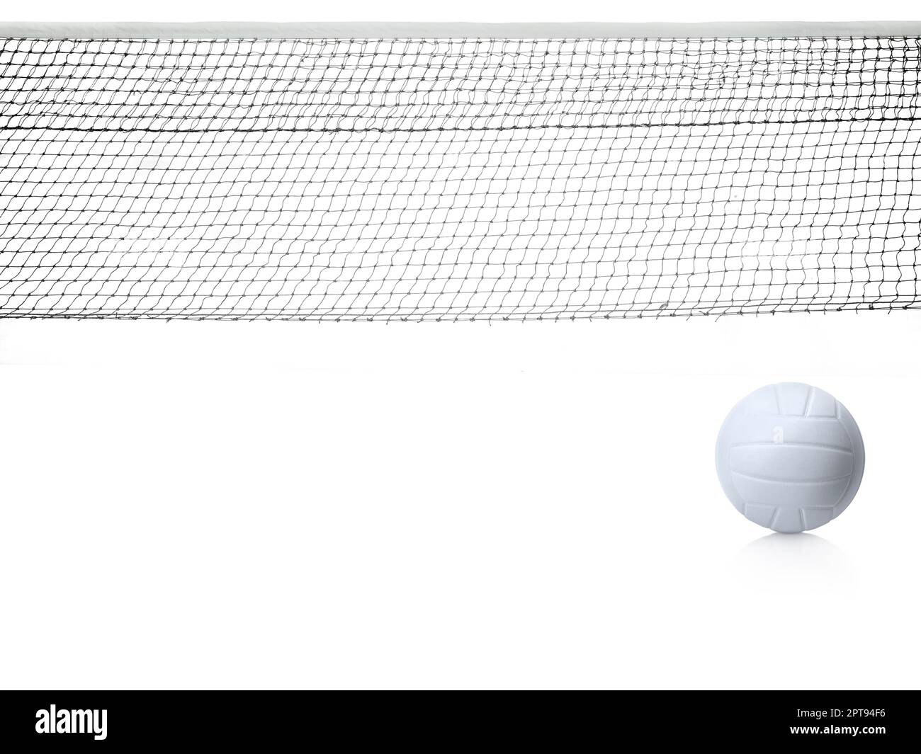 Isolated Volleyball Net on the white background Stock Photo Alamy