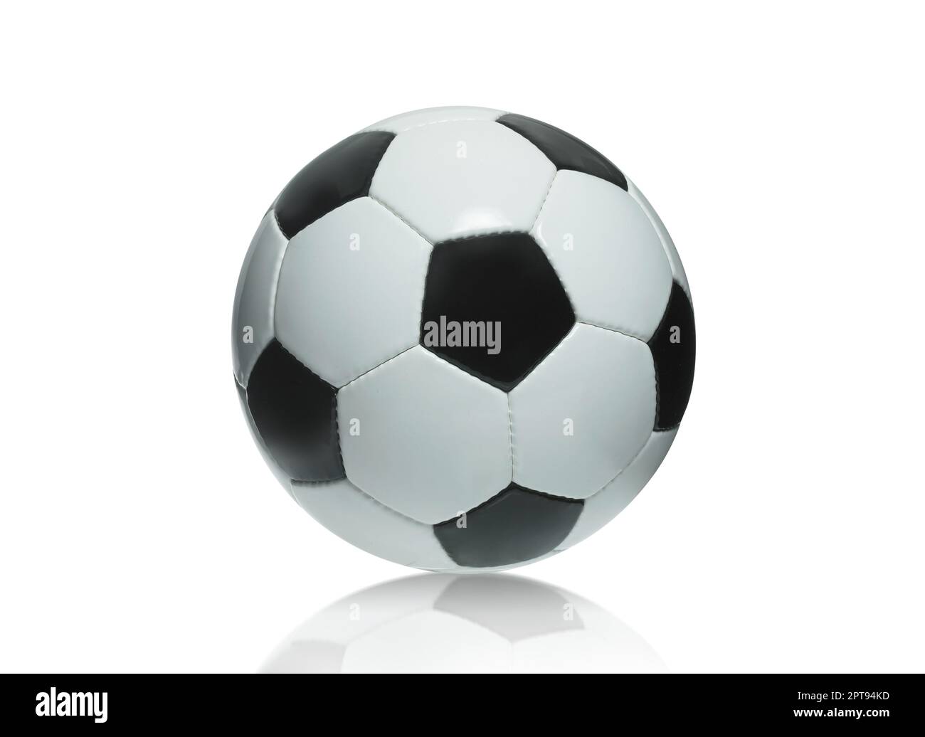soccer ball isolated on a white background Stock Photo - Alamy