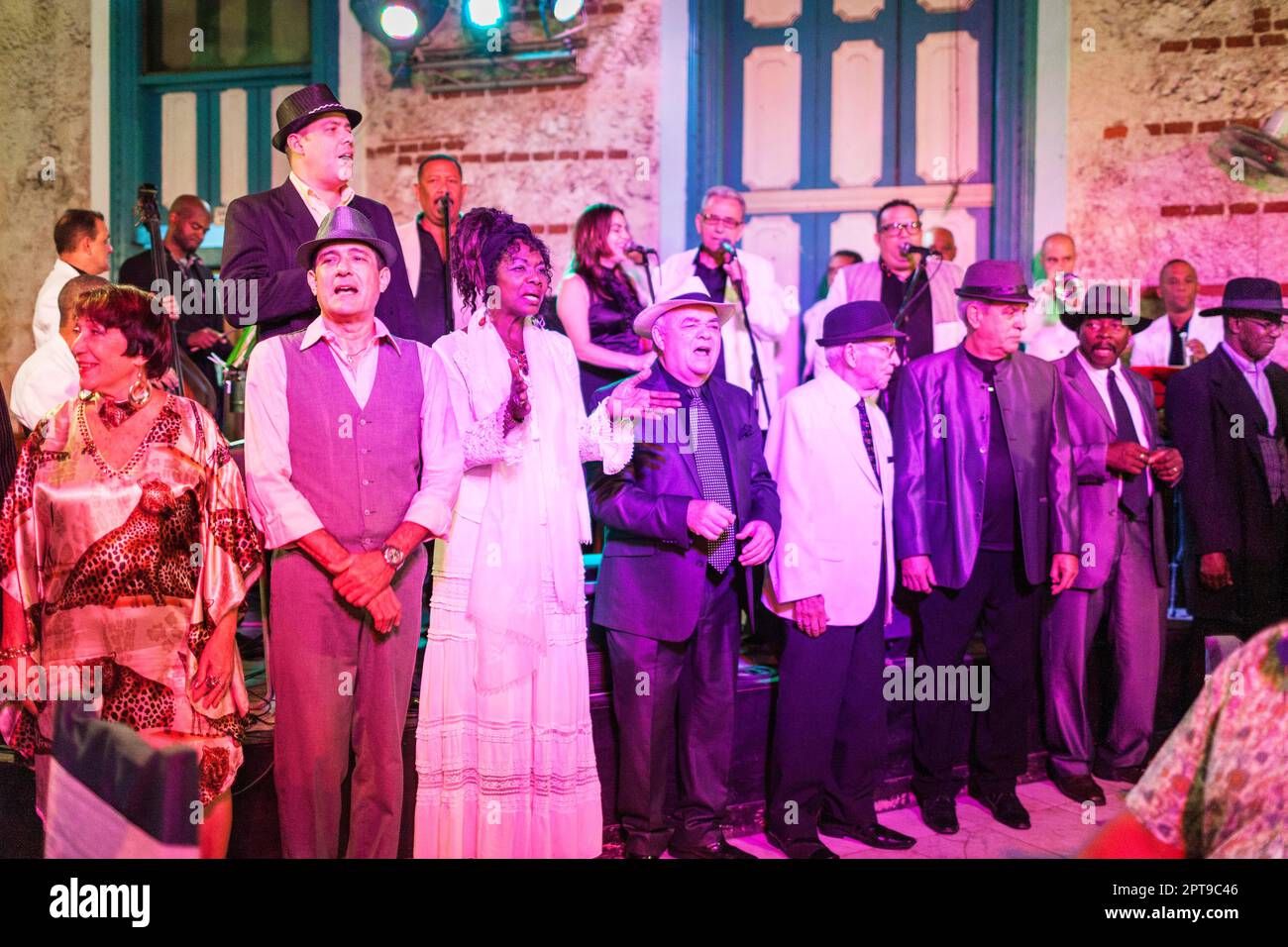 Buena Vista Social Club, Music, Musicians, Concert, Havana, Cuba Stock Photo