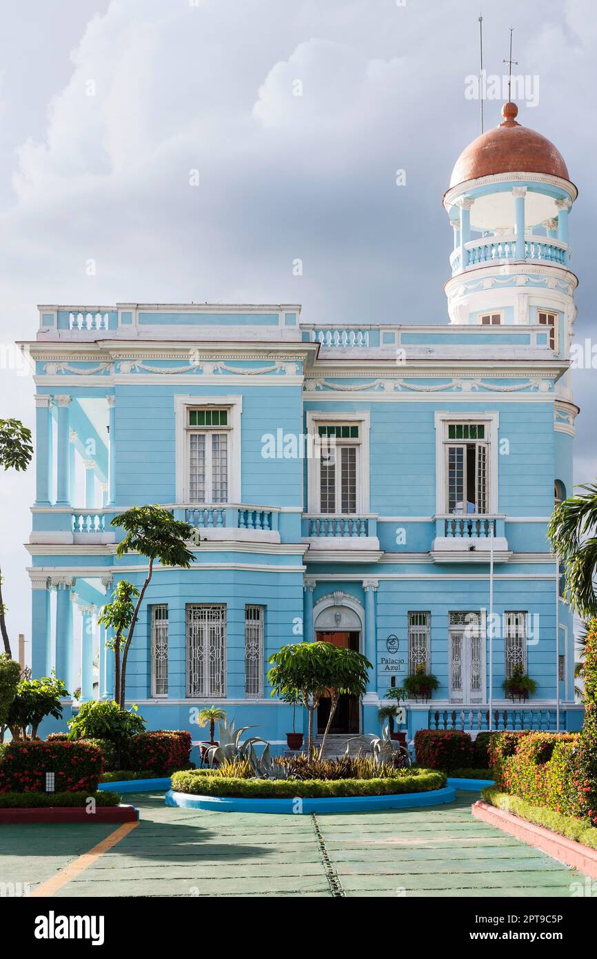 Hotel Palacio Azul, Cienfuegos, Cuba Stock Photo