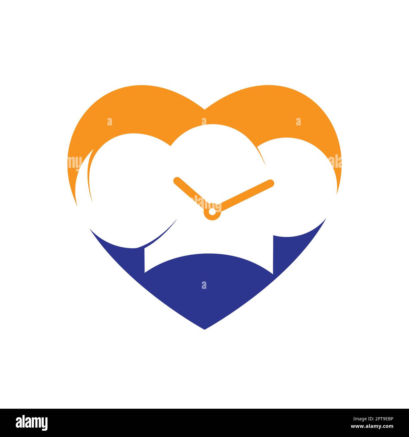 Cooking Timer Logo Cooking time vector logo design. Food time logo. Alarm clock and Cook ...