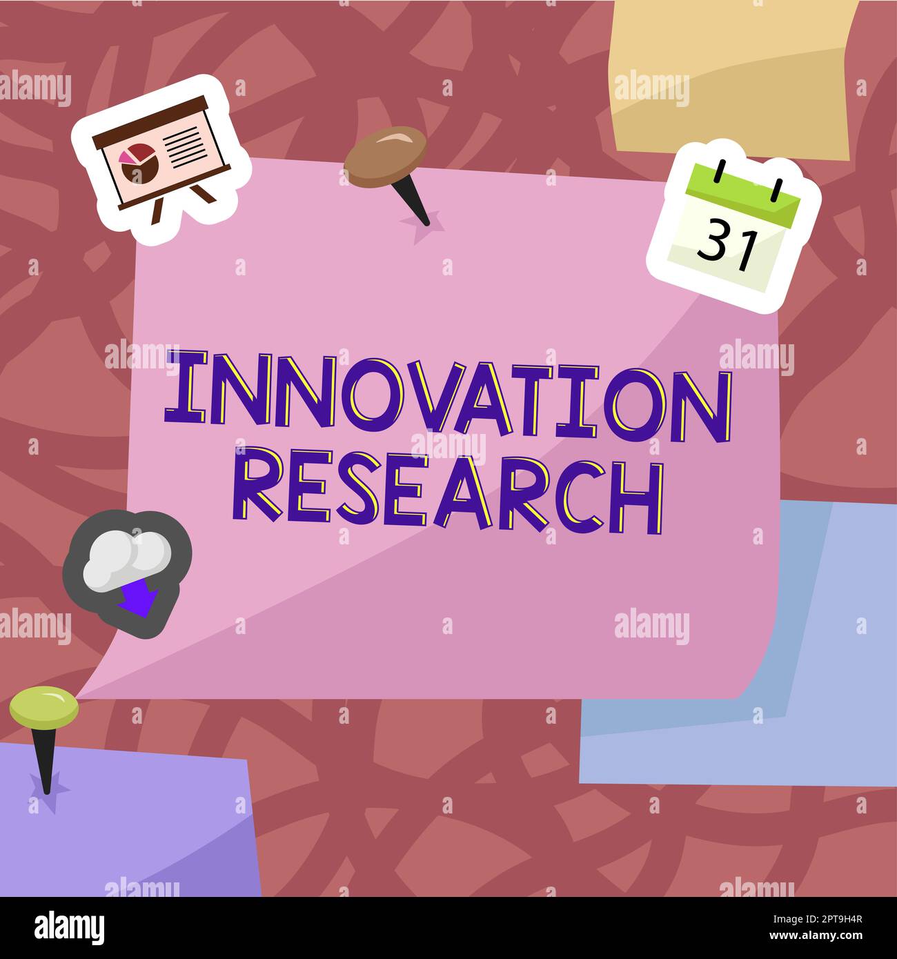 Inspiration showing sign Innovation Research, Business showcase ...