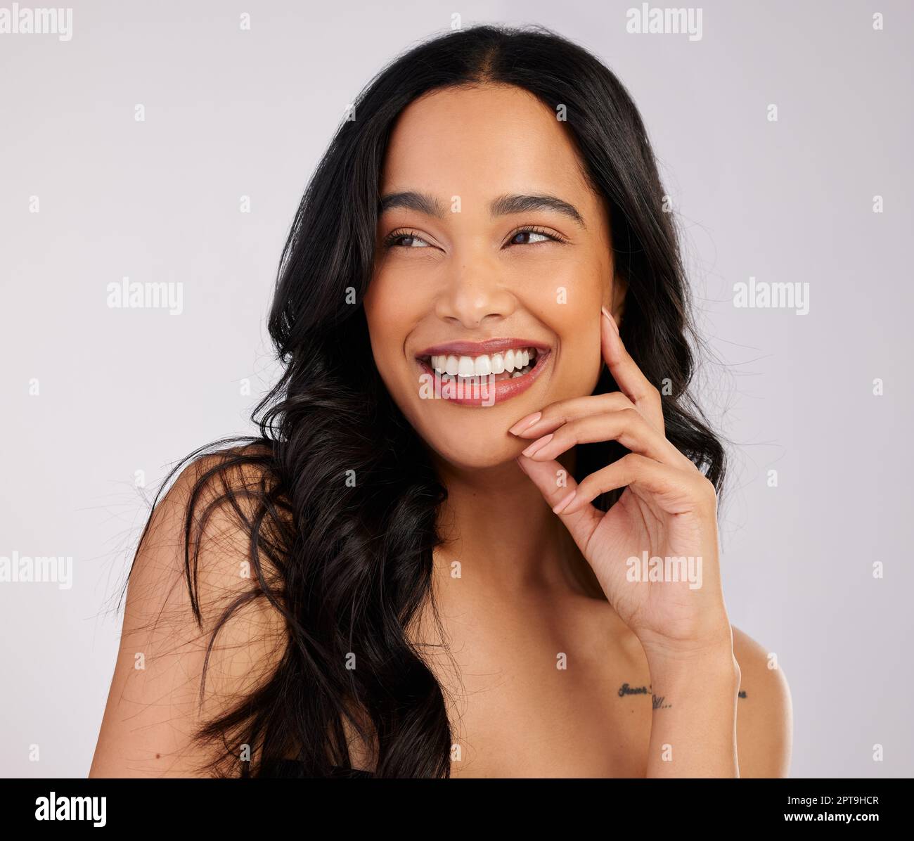 A good hairstyle makes all the difference. Studio shot of a beautiful