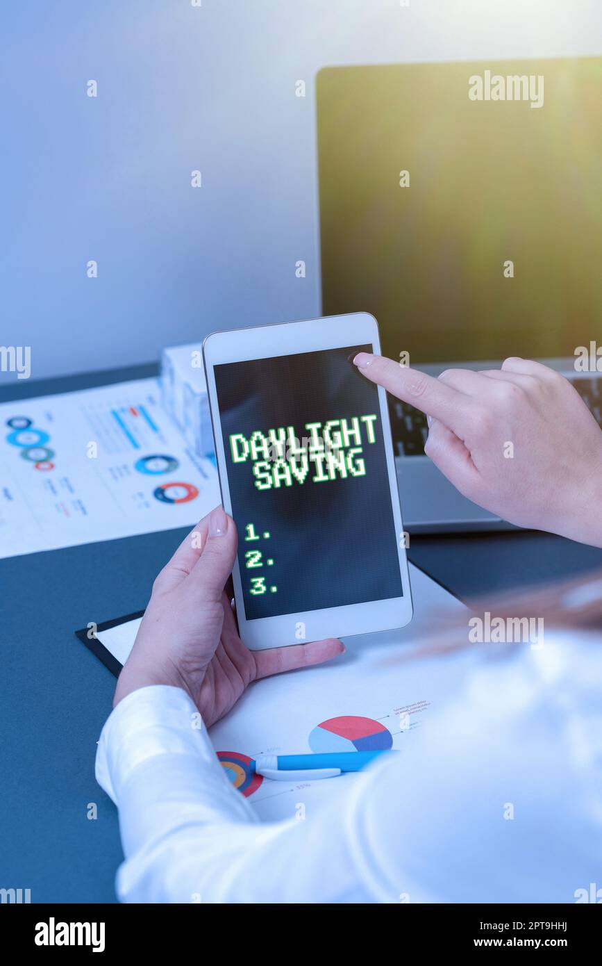 Handwriting text Daylight SavingStorage technologies that can be used