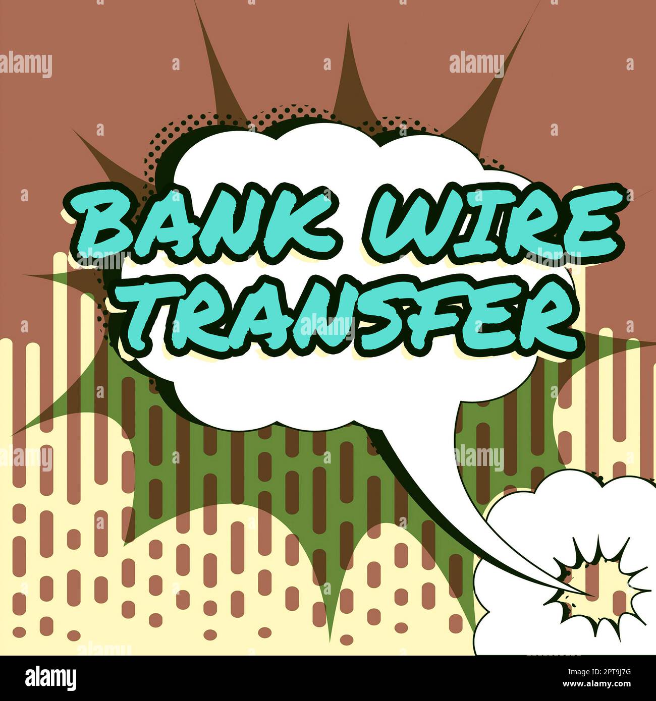 Conceptual caption Bank Wire TransferElectronic transfer of money