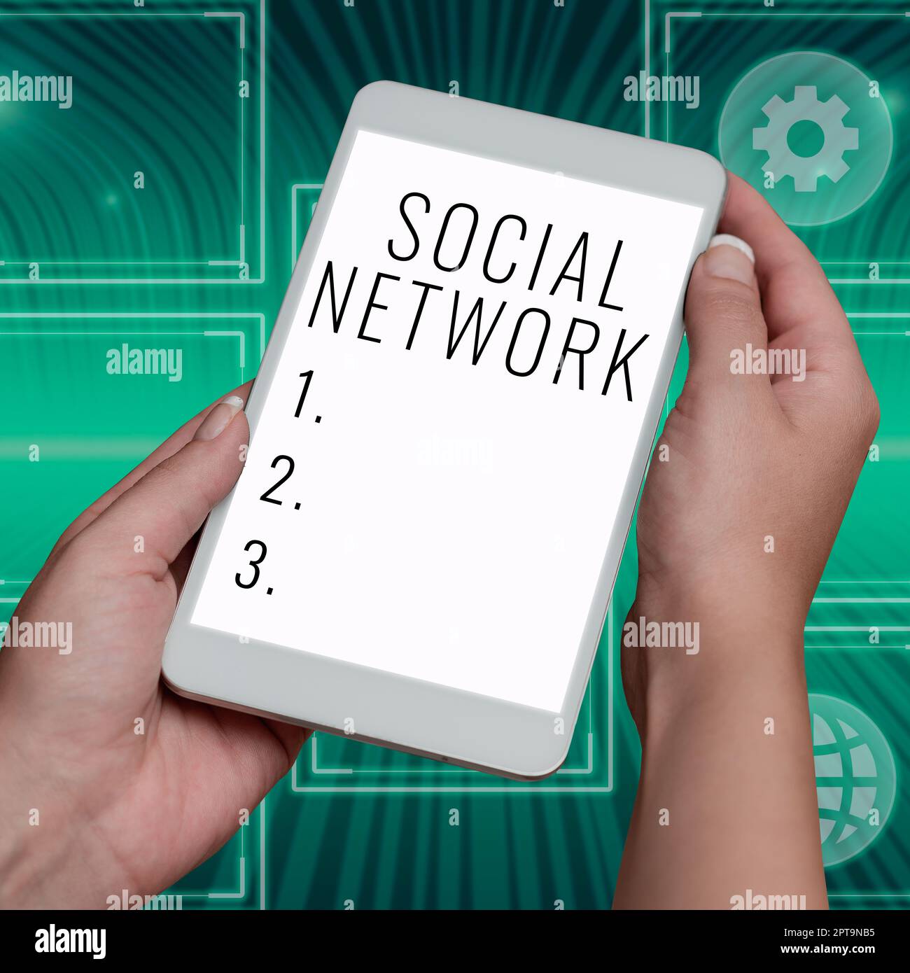 Inspiration showing sign Social Network, Concept meaning a framework of