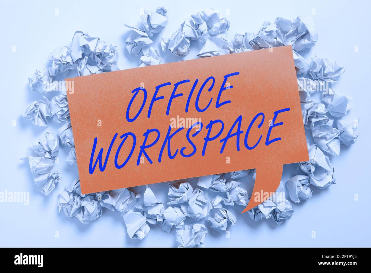 Sign displaying Office Workspace, Business approach contract modelled signed and executed electronically Stock Photo