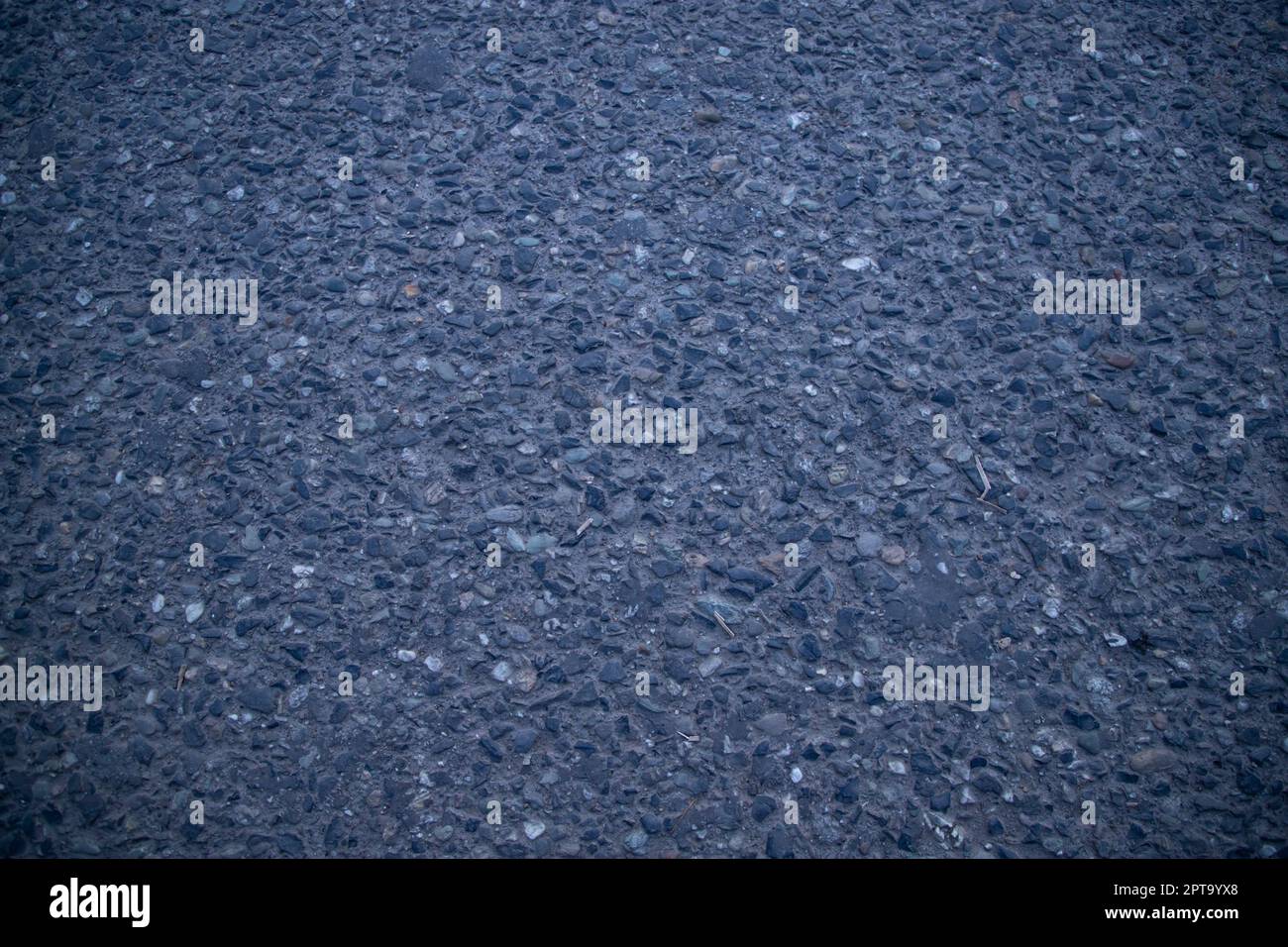 Blue old road stone mosaic Texture background Stock Photo