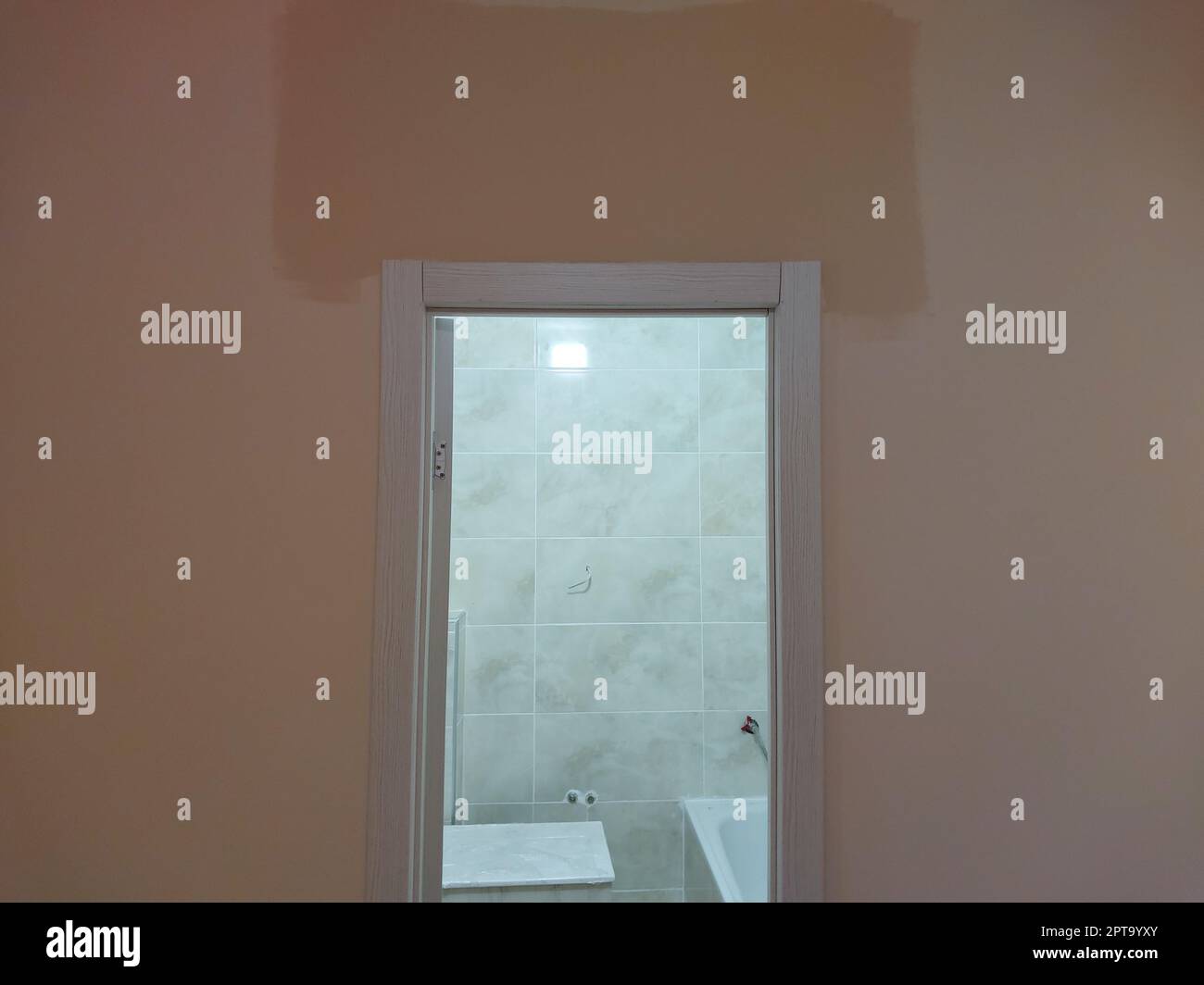 Picture of Modern minimalist apartment renovation in a the new building Stock ...