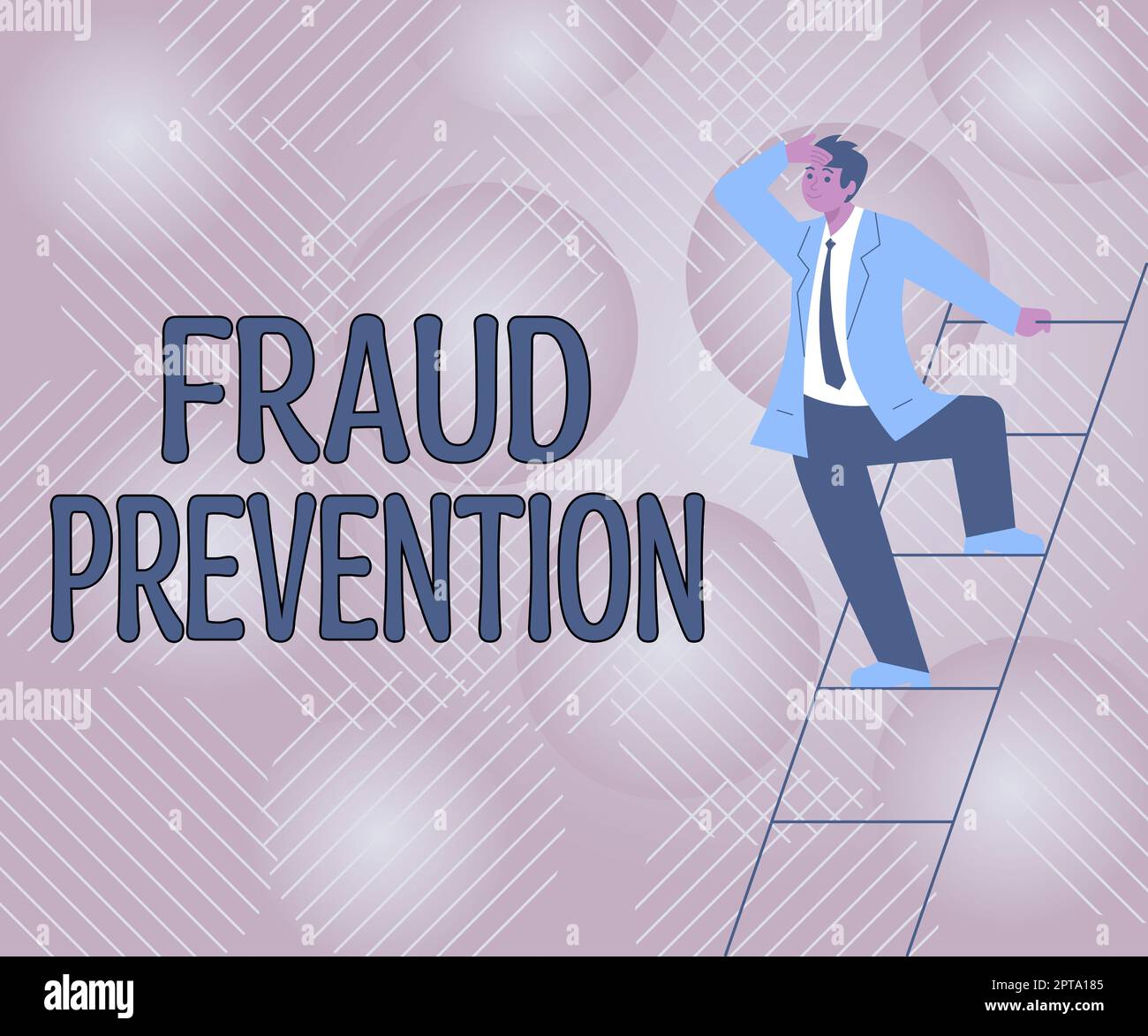 Conceptual caption Fraud Prevention Word for one employed by