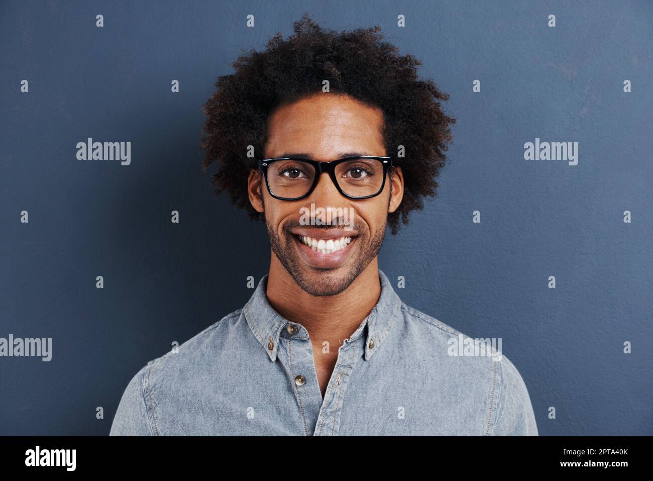 I dont let labels define me. Portrait of a handsome young man wearing