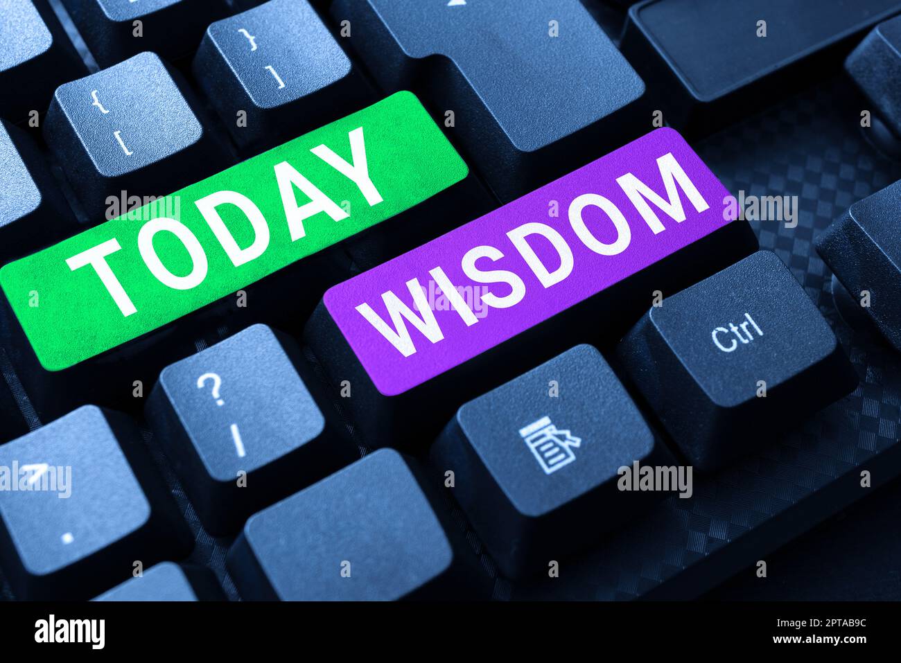 Conceptual caption Wisdom, Business idea body of knowledge and principles that develops within specific period Abstract Programmer Typing Antivirus Co Stock Photo