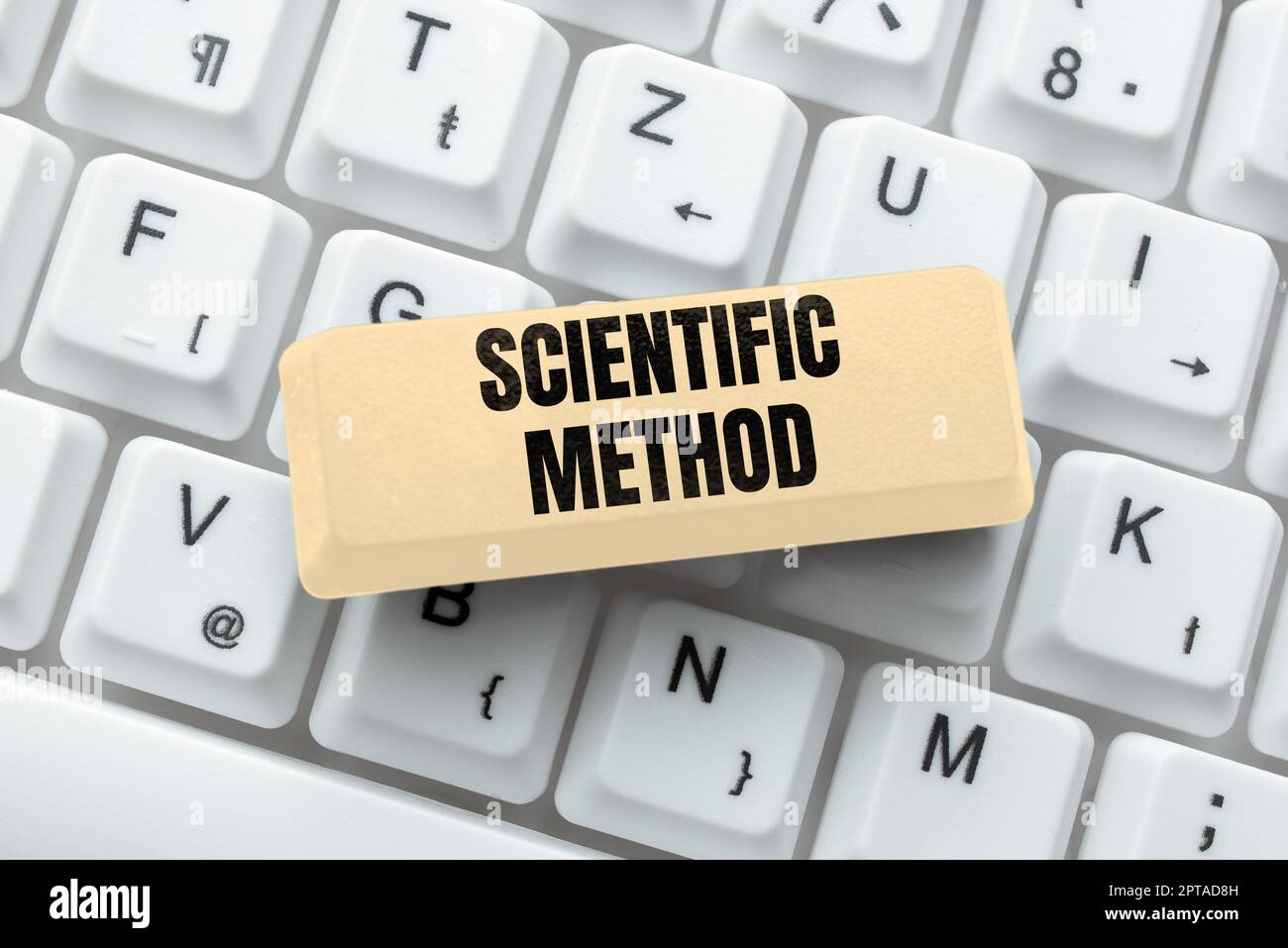 Sign displaying Scientific MethodPrinciples Procedures for the logical ...