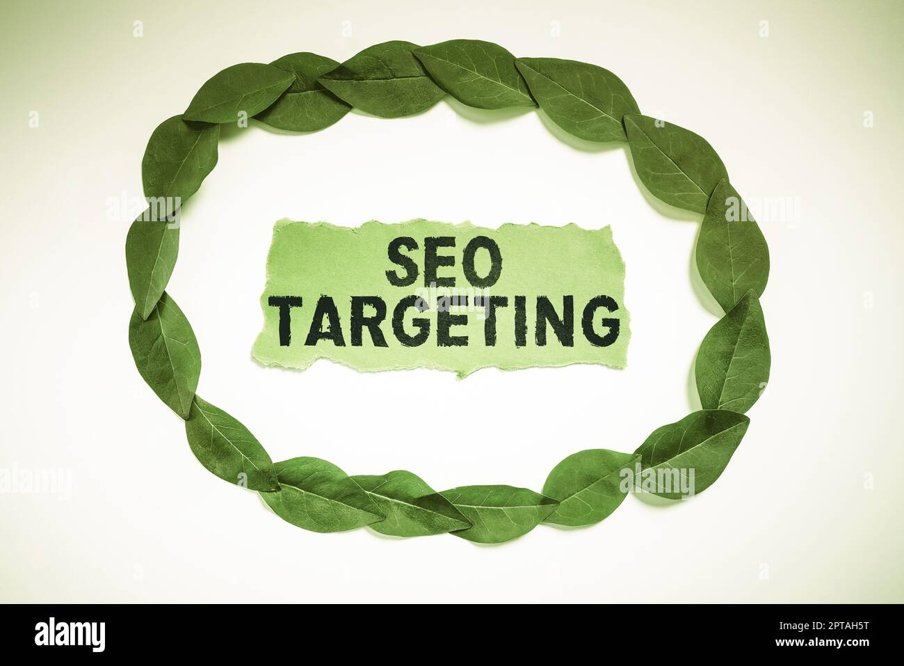 Text sign showing Seo Targeting, Conceptual photo Specific Keywords for Location Landing Page Top Domain Stock Photo