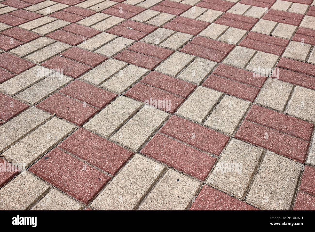 Pavement surface made of stones Stock Photo
