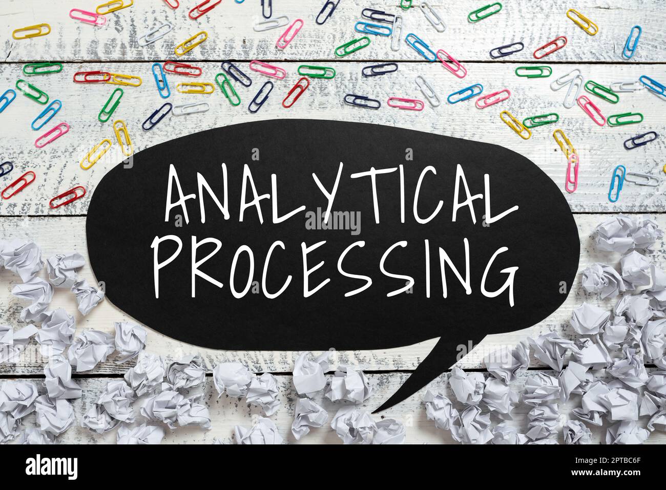 Writing displaying text Analytical Processing, Concept meaning easily ...