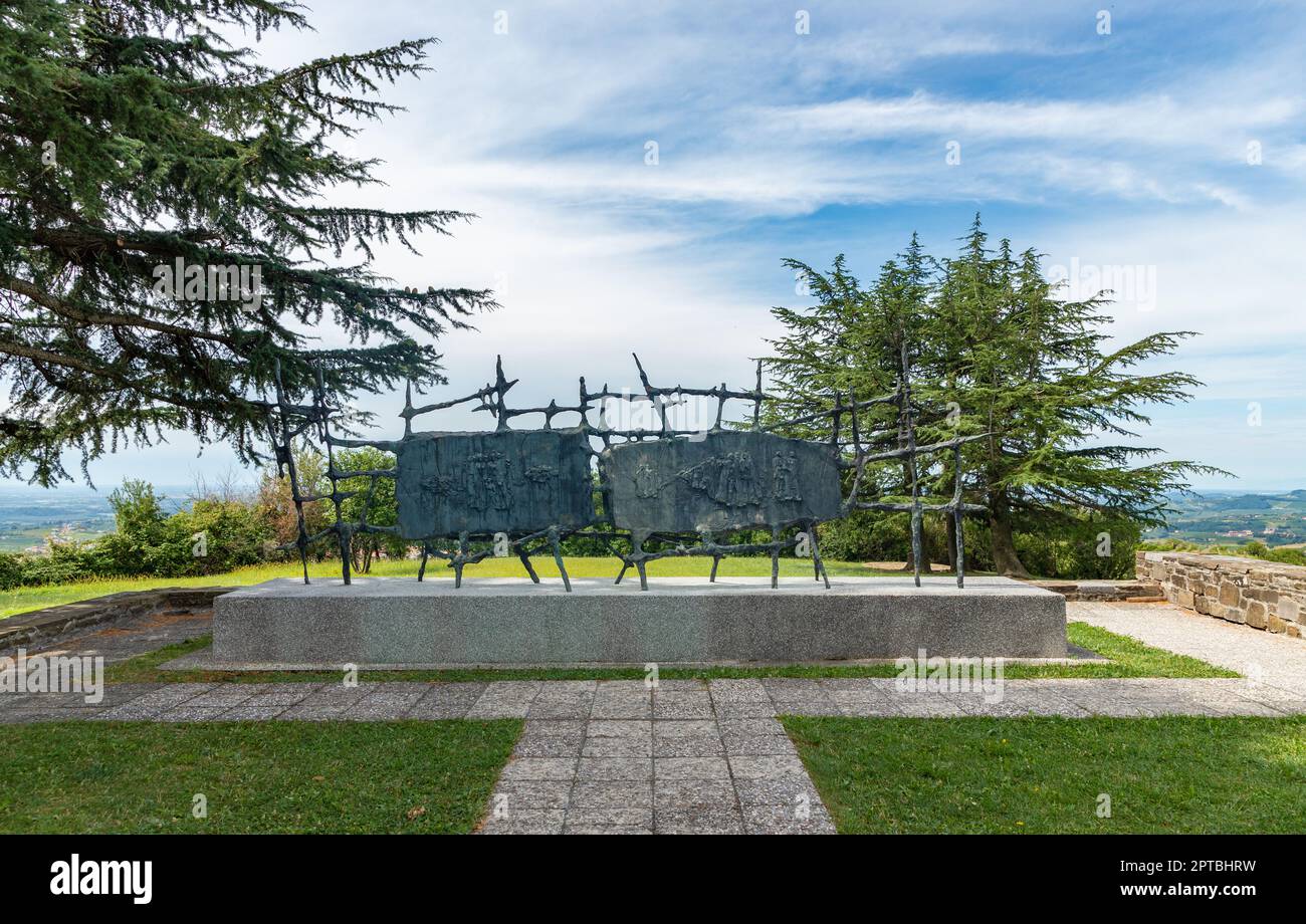 Gonjače Monument Stock Photo